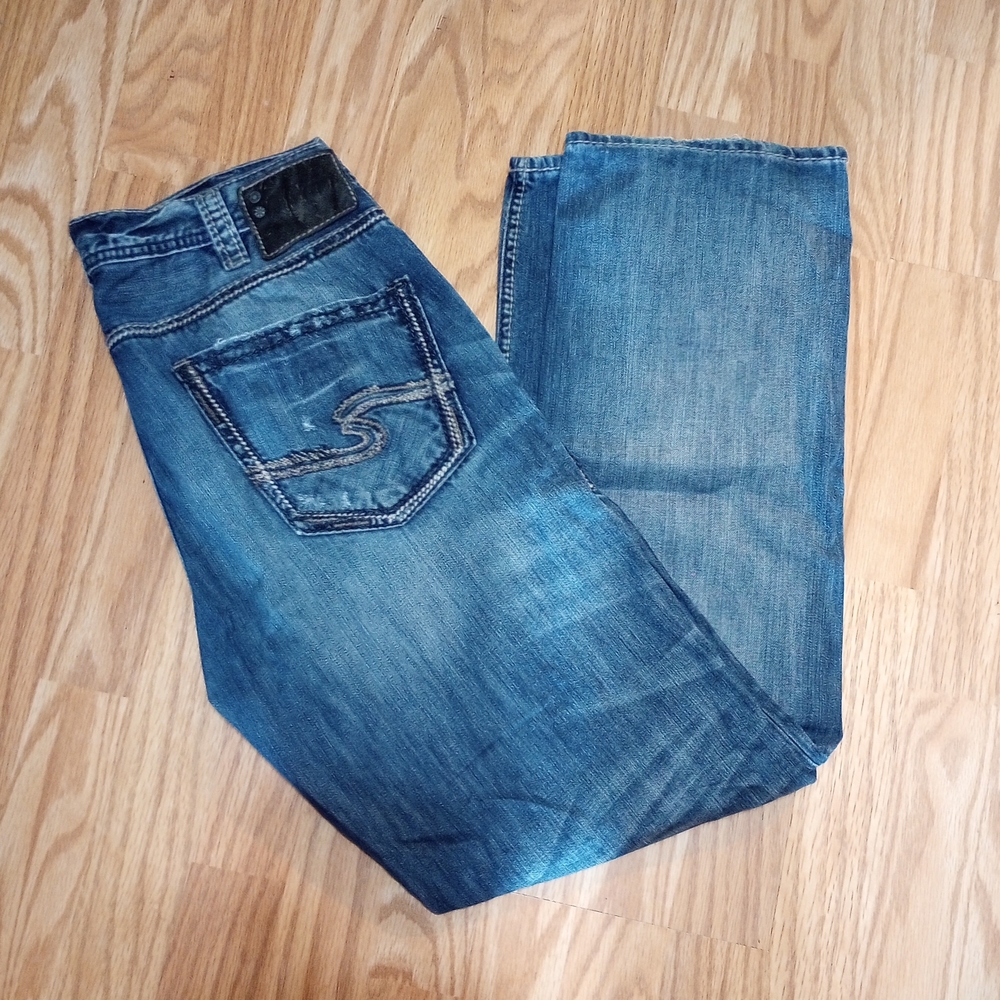 Silver Jeans Men's Straight Jeans - Blue